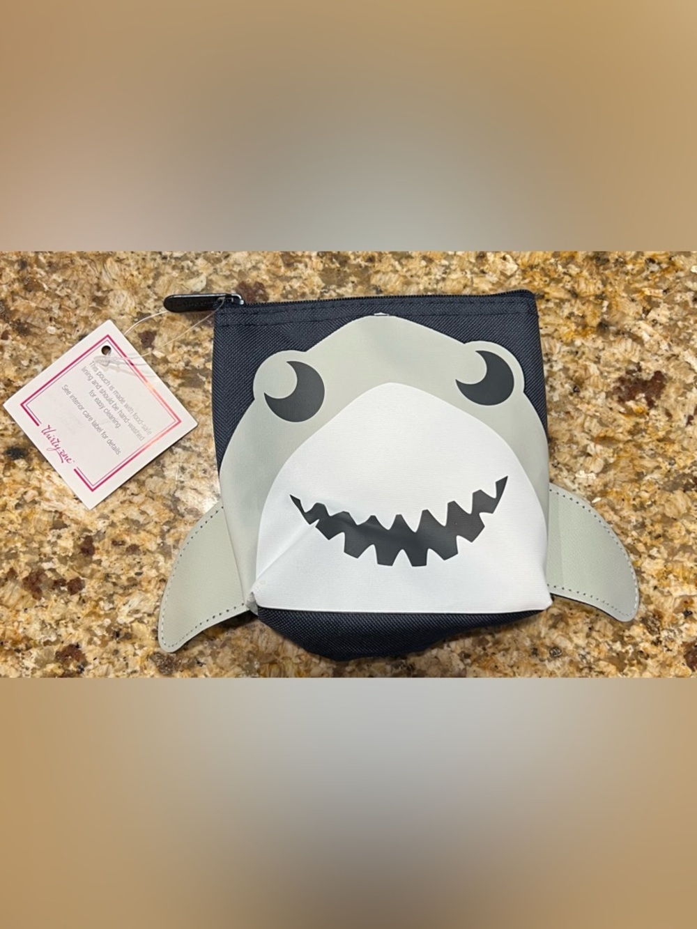Thirty-One Shark Reusable Snack Pouch